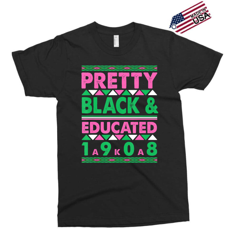 Pretty Black And Educated J15 Founder's Day Aka Women Exclusive T-shirt | Artistshot