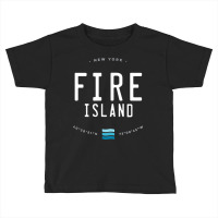 Fire Island New York Beach Waves Gift T Shirt Toddler T-shirt | Artistshot