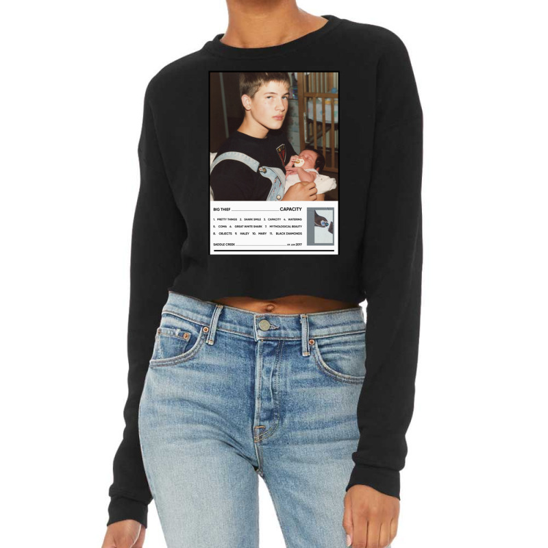 Capacity Aesthetic Cropped Sweater by cm-arts | Artistshot