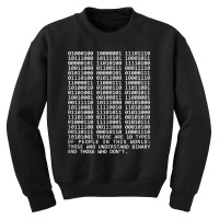 There Are 10 Kinds Of People Binary Computer Geeks Youth Sweatshirt | Artistshot