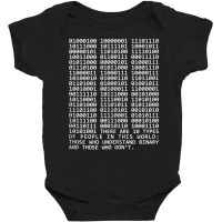 There Are 10 Kinds Of People Binary Computer Geeks Baby Bodysuit | Artistshot