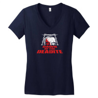 Dawn Of The Deadite Women's V-neck T-shirt | Artistshot