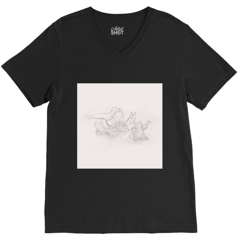 Dragon New Warm Mountain I Believe In You V-Neck Tee by cm-arts | Artistshot