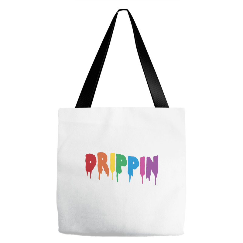 Drippin Colorful Rainbow Hip Hop Lovers Dripping Sauce Pullover Hoodie Tote Bags | Artistshot