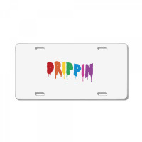 Drippin Colorful Rainbow Hip Hop Lovers Dripping Sauce Pullover Hoodie License Plate | Artistshot