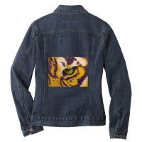 Eye Of The Tiger Ladies Denim Jacket | Artistshot