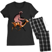 Mens Sloth Riding An Antelope Concert Lo Women's Pajamas Set | Artistshot