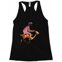 Mens Sloth Riding An Antelope Concert Lo Racerback Tank | Artistshot