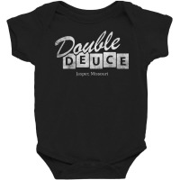 Retro 80s Double Deuce Roadhouse T Shirt Baby Bodysuit | Artistshot