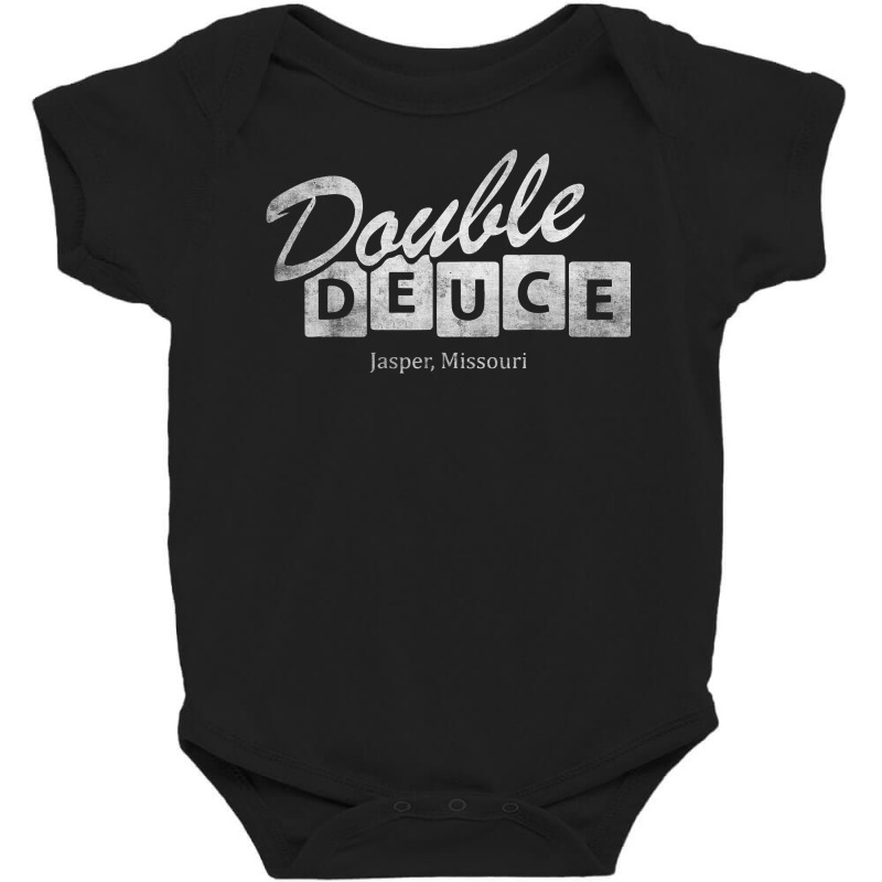 Retro 80s Double Deuce Roadhouse T Shirt Baby Bodysuit by cm-arts | Artistshot