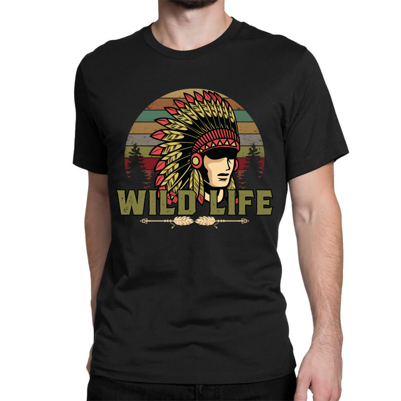 Native American, Native American Art, Native American Vintage, Native  Classic T-shirt by SHQINDIO | Artistshot