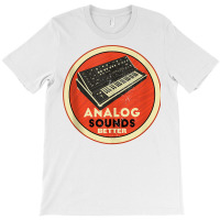 Analog Synthesizer Music Recording Retro Design Tank Top T-shirt | Artistshot