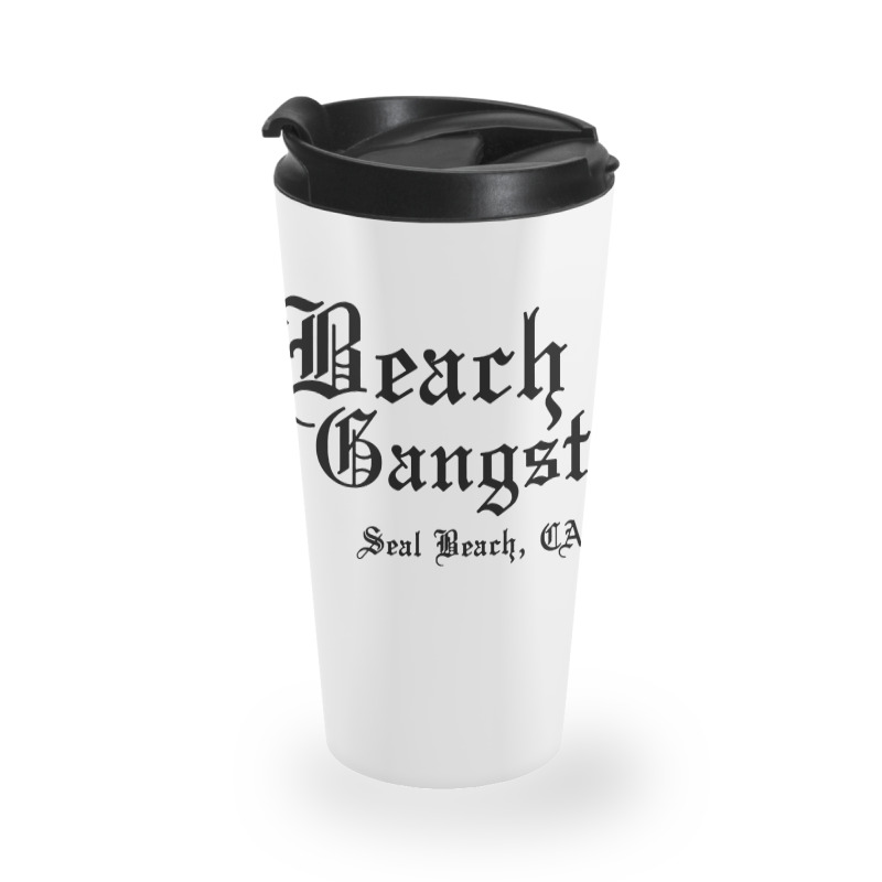 Beach Gangster Surfer Summer Travel Mug | Artistshot