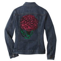 Flower Dont Tell, They Show Ladies Denim Jacket | Artistshot