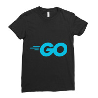 Dark Golang Official Ladies Fitted T-shirt | Artistshot