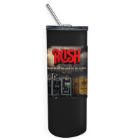 Rush' Wandering The Of The Earth Skinny Tumbler | Artistshot