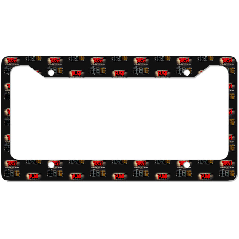 Rush' Wandering The Of The Earth License Plate Frame | Artistshot