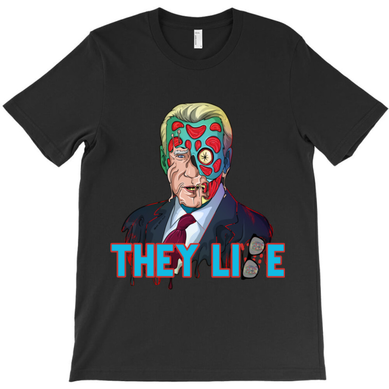 Funny Anti Joe Old Sci-fi Horror Movie Character Biden Zombie T-shirt | Artistshot