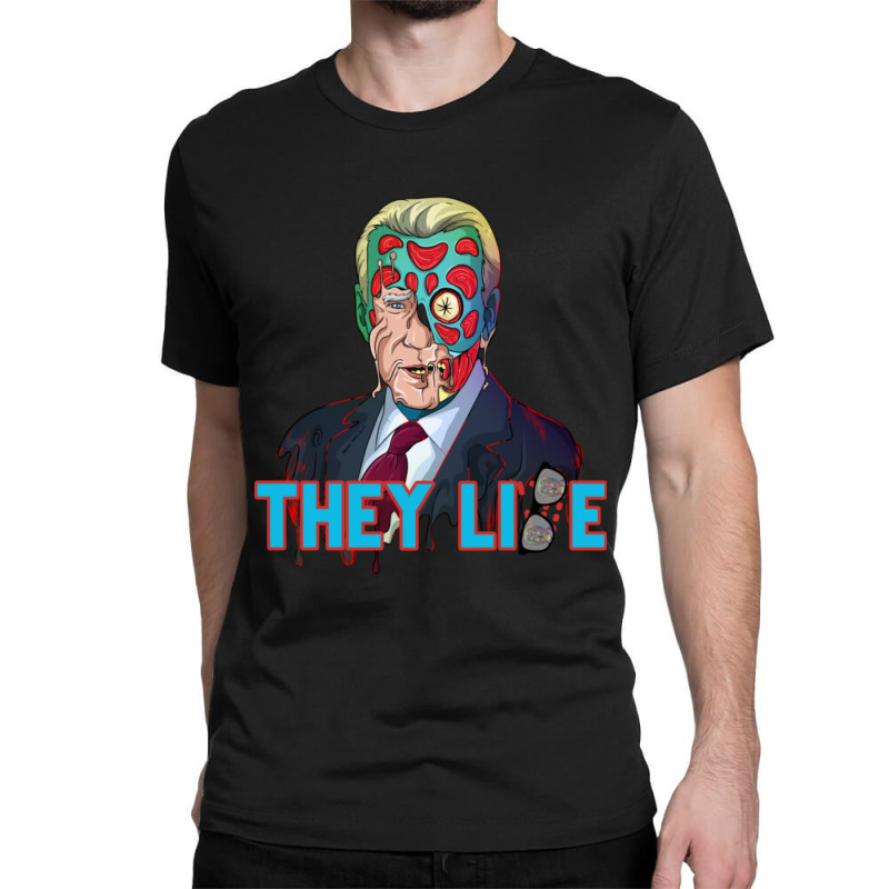 Funny Anti Joe Old Sci-fi Horror Movie Character Biden Zombie Classic T-shirt | Artistshot