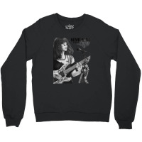 Saki Nemophila Crewneck Sweatshirt | Artistshot