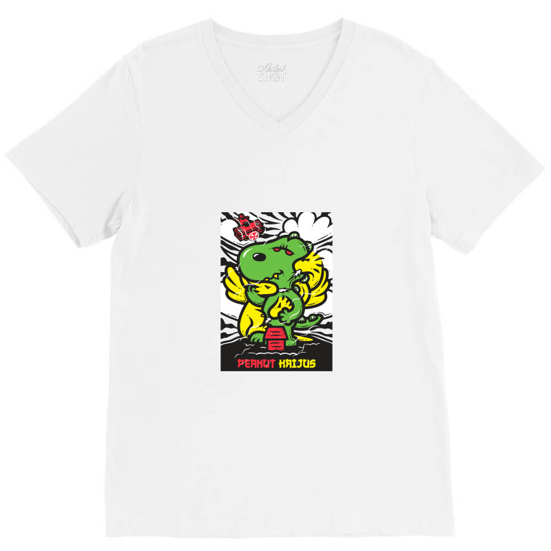 Peanut, Cartoon V-neck Tee | Artistshot