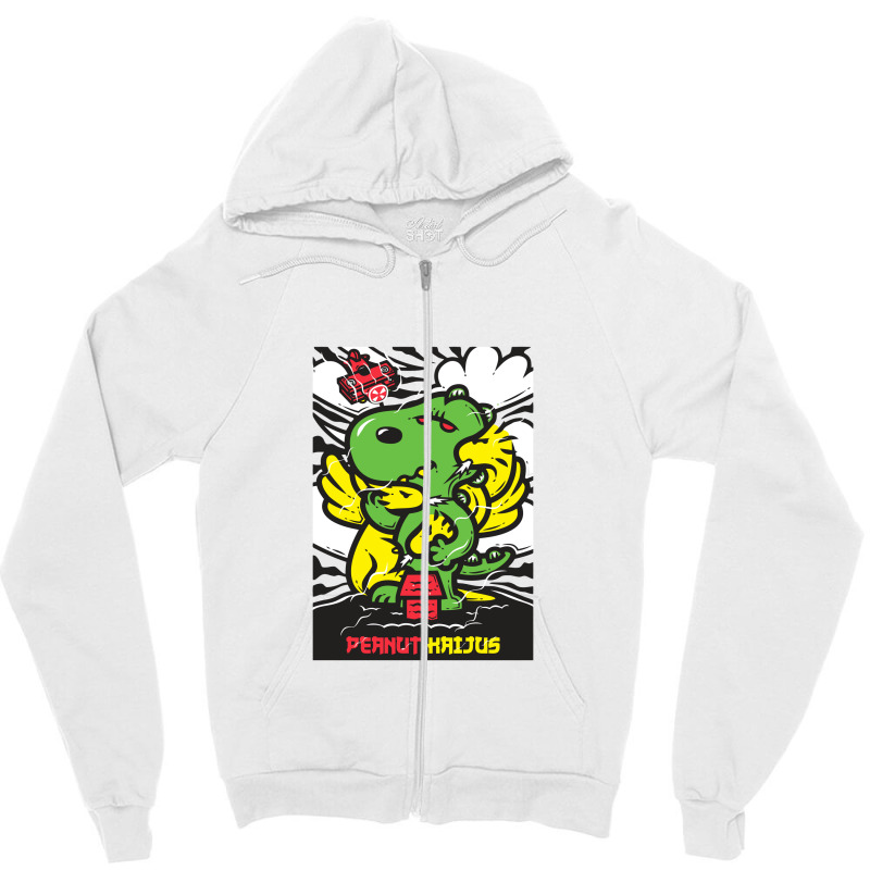 Peanut, Cartoon Zipper Hoodie | Artistshot