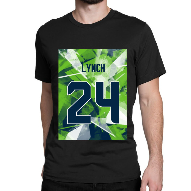 Marshawn Lynch Shirt Unisex Men's Women's Cotton Tee 