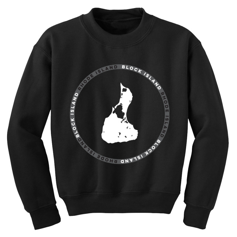 Block Island Rhode Island Graphic Long Sleeve T Shirt Youth Sweatshirt by cm-arts | Artistshot