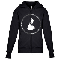 Block Island Rhode Island Graphic Long Sleeve T Shirt Youth Zipper Hoodie | Artistshot