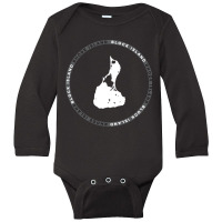 Block Island Rhode Island Graphic Long Sleeve T Shirt Long Sleeve Baby Bodysuit | Artistshot