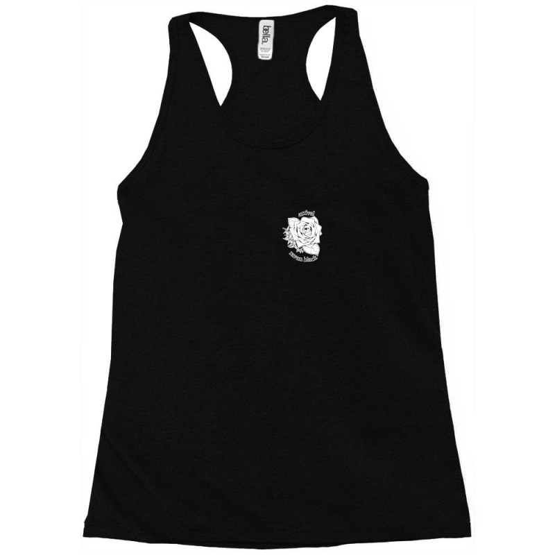 Raven Black Arrival Rose 1 Racerback Tank by MickeyRobison | Artistshot