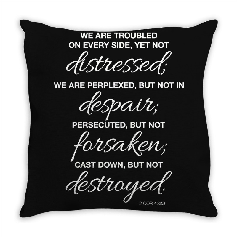 Quote Throw Pillow | Artistshot