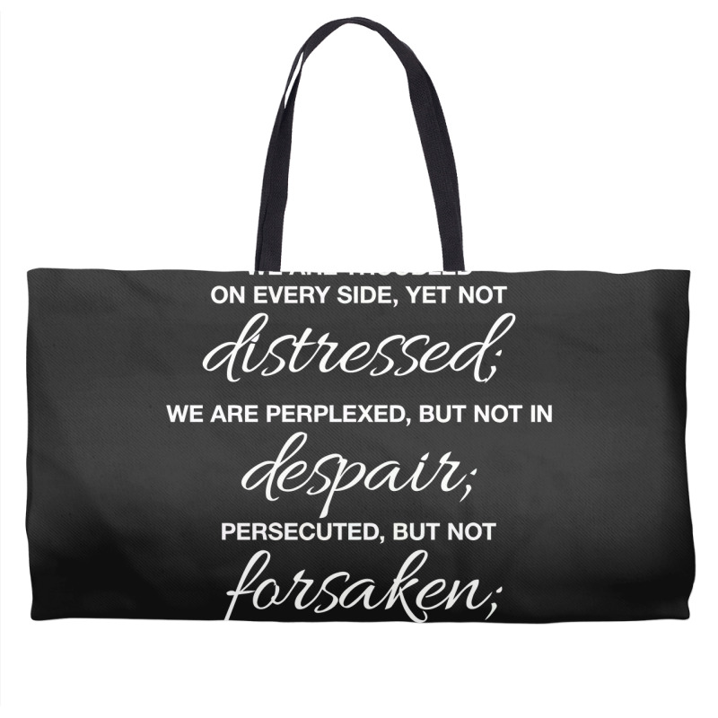 Quote Weekender Totes | Artistshot