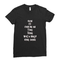 1958 Novelty Song   Witchdoctor Ladies Fitted T-shirt | Artistshot