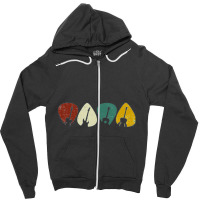 Acoustic, Guitar ,pick Guitarist Music Lover Zipper Hoodie | Artistshot