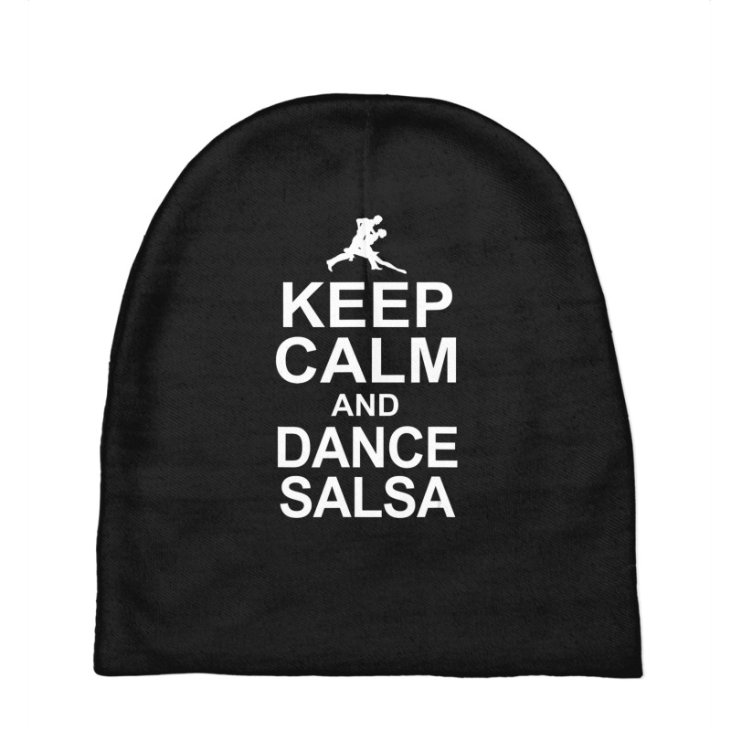 Keep Calm And Dance Salsa Salsa Dancer Baby Beanies by Mata Gibson | Artistshot