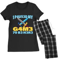 I Paused My Game To Be Here Mmo Rpg Gift Women's Pajamas Set | Artistshot