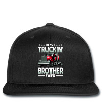 Best Truckin' Brother Ever Big Rig Trucker Father's Day Pullover Hoodi Printed Hat | Artistshot