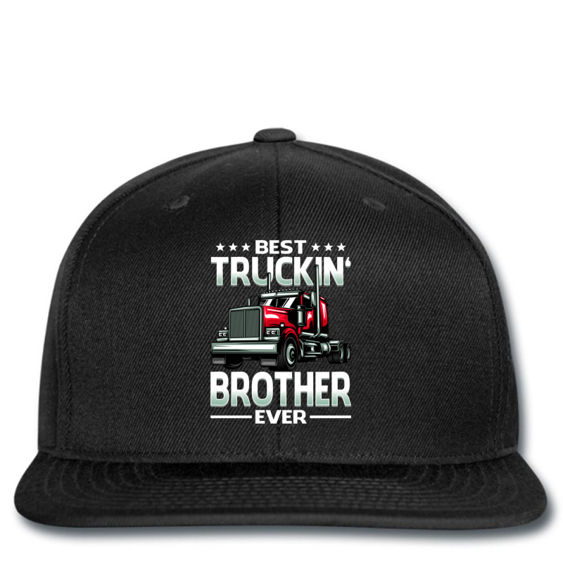 Best Truckin' Brother Ever Big Rig Trucker Father's Day Pullover Hoodi Printed hat by cm-arts | Artistshot