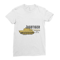 Jagdtiger Ladies Fitted T-shirt | Artistshot