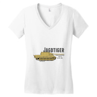 Jagdtiger Women's V-neck T-shirt | Artistshot