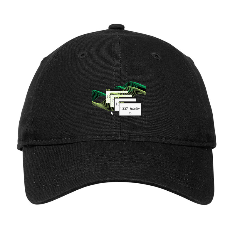 L337 H4x0r - Programming Joke, Leet Speak Humor Adjustable Cap by LUISRIVER | Artistshot