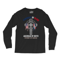 Dominican By Blood American By Birth Dominican Republic Flag T Shirt Long Sleeve Shirts | Artistshot