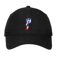 Standing Cute Blue Adjustable Cap | Artistshot