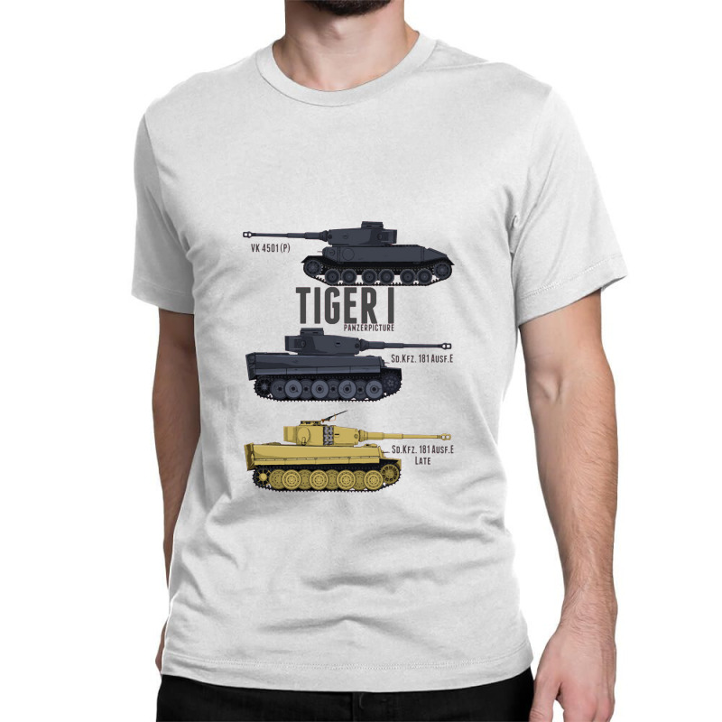 Tiger I Tigers   Panzer Classic T-shirt by gemuruhe | Artistshot