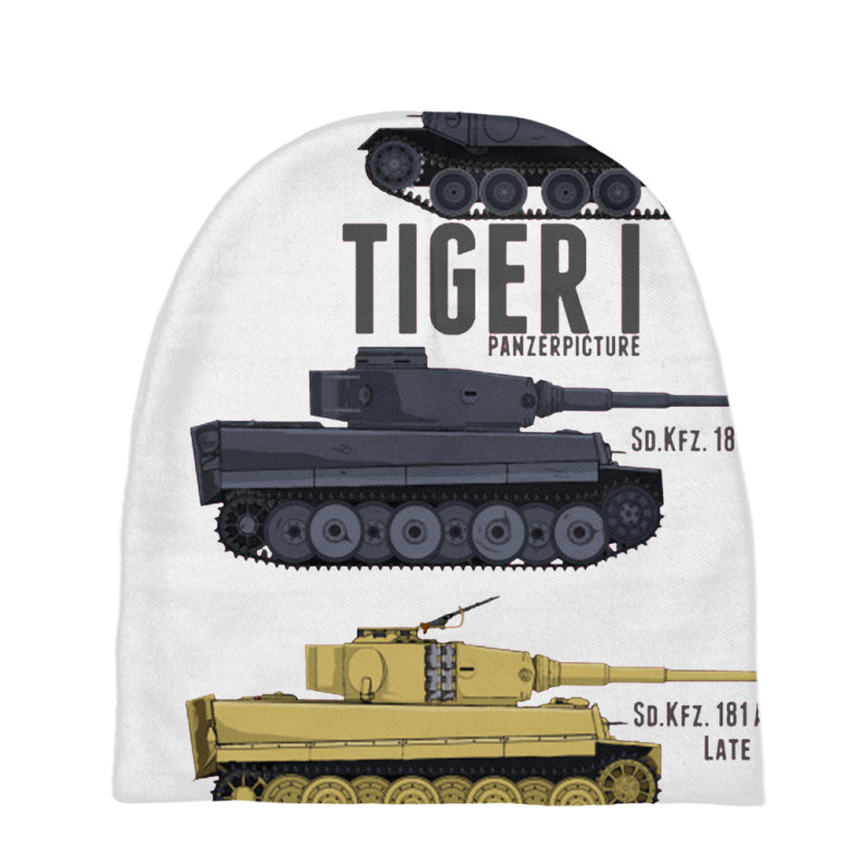 Tiger I Tigers   Panzer Baby Beanies by gemuruhe | Artistshot