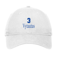 Liangelo Ball Vytautas Lithuania #3 Adjustable Cap | Artistshot