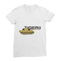 Tiger Ii   Panzer Ladies Fitted T-shirt | Artistshot