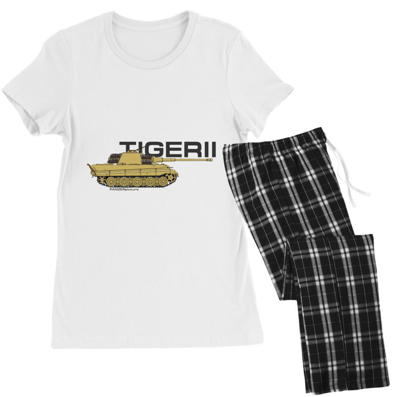 Tiger Ii   Panzer Women's Pajamas Set by gemuruhe | Artistshot