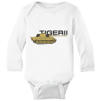 Tiger Ii   Panzer Long Sleeve Baby Bodysuit | Artistshot